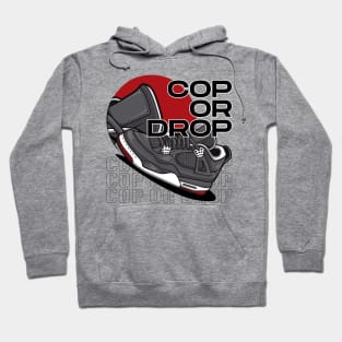 AJ 4 Retro Bred Shoes Art Hoodie